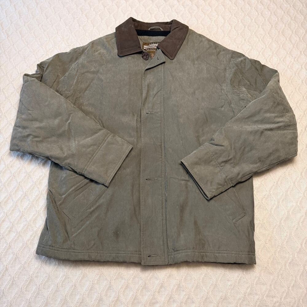 Boston Outfitters Men’s green Canvas Jacket Medium water repellent